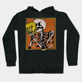 Skeleton with the mask Hoodie